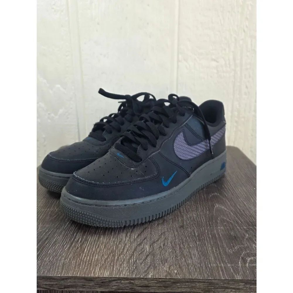 Men's Nike Air Force 1 Low 'Carbon Fiber Weave' Sneakers, Size 9